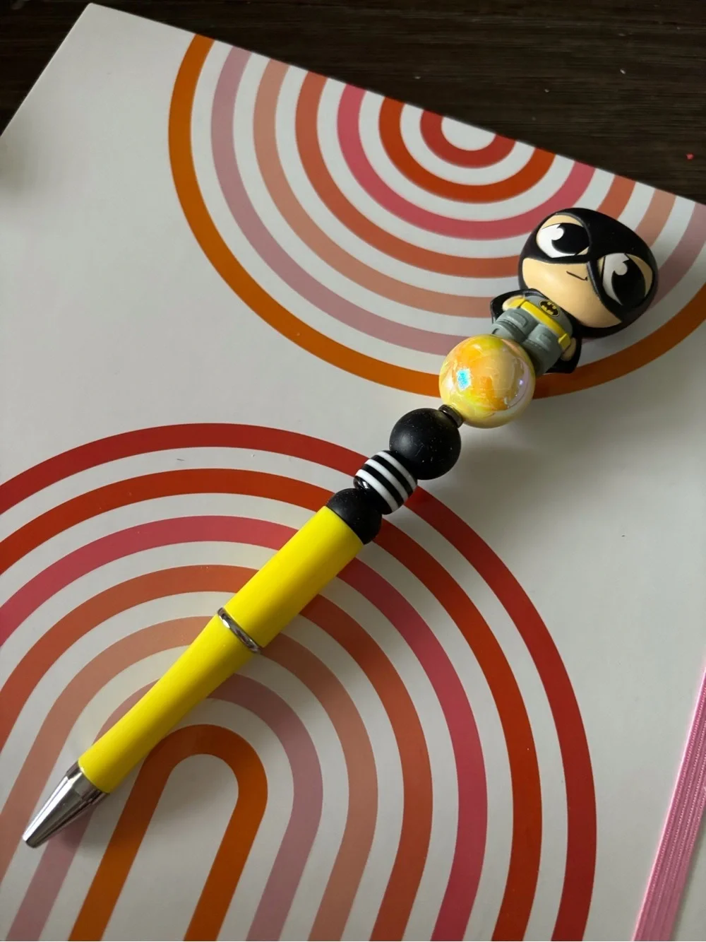 DC Comics: Batman handmade beaded pen